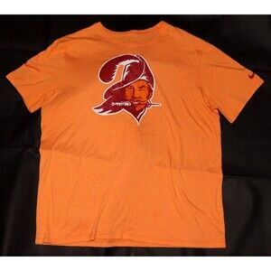 Tampa Bay Buccaneers The Nike Tee Creamsicle Bucco Bruce Throwback Shirt Size XL